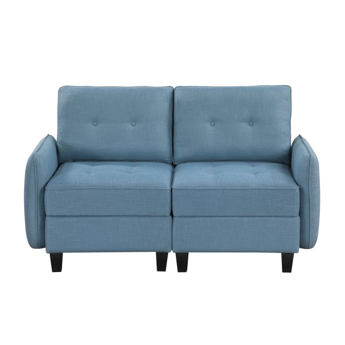 9557BUE-2_noBG___l.jpg 9557BUE-2* Love Seat - Image 1