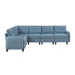 9557BUE*6SC 6-Piece Sectional with Storage - Image 2