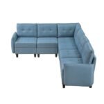 9557BUE*6SC 6-Piece Sectional with Storage - Image 3