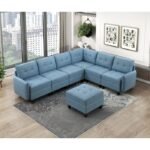 9557BUE-4 Ottoman with Storage - Image 5