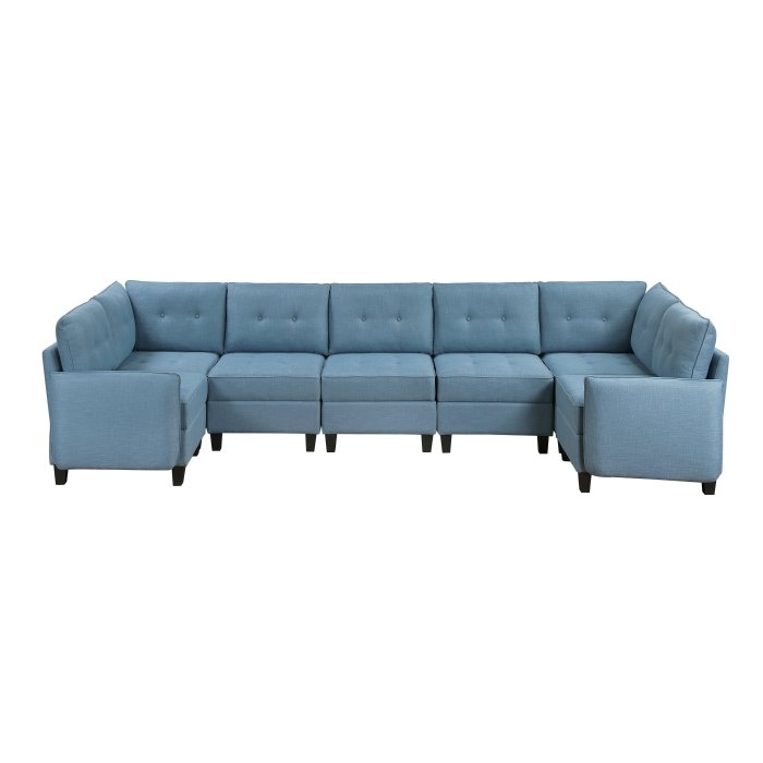 9557BUE_7SC_noB__l.jpg 9557BUE*7SC 7-Piece Sectional with Storage - Image 1