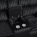 9577BK-2 Double Reclining Love Seat with Center Console - Image 5