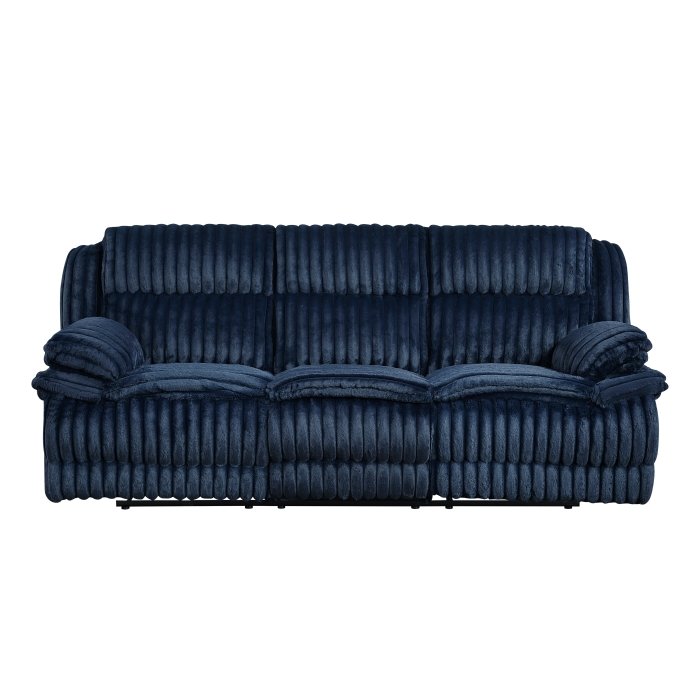 9577BU-3_noBG_f__l.jpg 9577BU-3 Double Reclining Sofa - Image 1