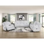 9577GY-3 Double Reclining Sofa - Image 8