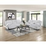 9577GY-2 Double Reclining Love Seat with Center Console - Image 8