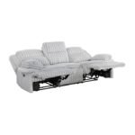 9577GY-3 Double Reclining Sofa - Image 4