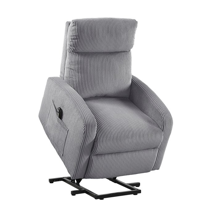 9588DGY-1LT_noBG_lift_2__l.jpg 9588DGY-1LT Power Lift Chair - Image 1