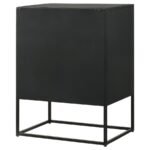 ALCOA 3-DRAWER MULTI-PURPOSE TALL ACCENT CABINET BLACK - Image 8