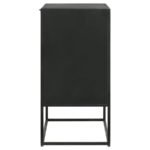 ALCOA 3-DRAWER MULTI-PURPOSE TALL ACCENT CABINET BLACK - Image 9