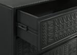 ALCOA 3-DRAWER MULTI-PURPOSE TALL ACCENT CABINET BLACK - Image 10
