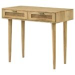 ZAMORA 2-DRAWER ENTRYWAY CONSOLE ACCENT TABLE NATURAL - Image 5