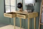 ZAMORA 2-DRAWER ENTRYWAY CONSOLE ACCENT TABLE NATURAL - Image 10