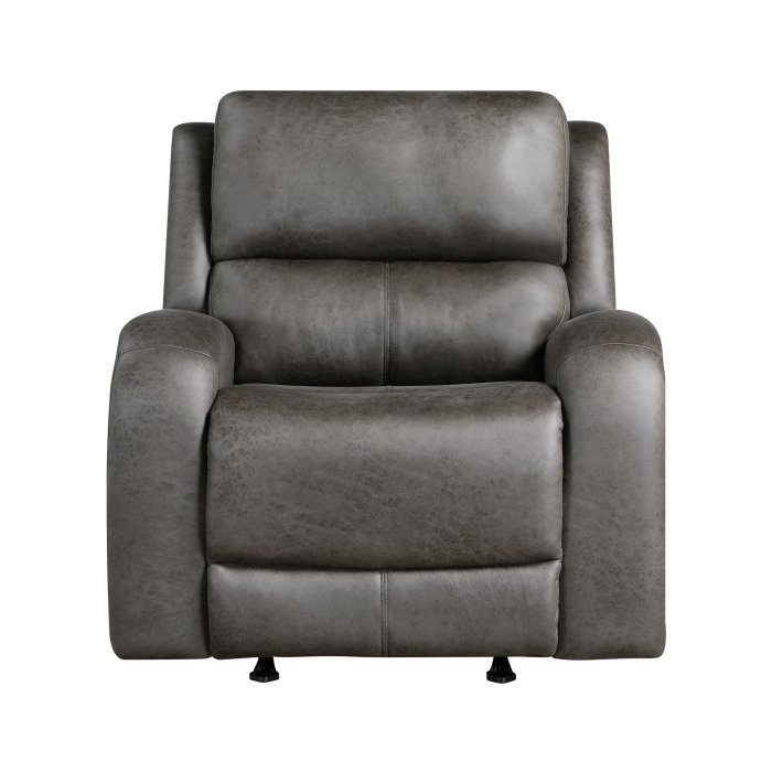 9601GY-1_noBG_f__l.jpg 9601GY-1 Rocker Reclining Chair - Image 1