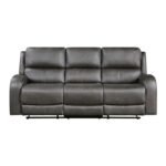 9601GY-3 Double Reclining Sofa