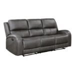 9601GY-3 Double Reclining Sofa - Image 2
