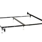 ESME CALIFORNIA KING BED FRAME BLACK (HEADBOARD & FOOTBOARD)
