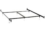 ESME CALIFORNIA KING BED FRAME BLACK (HEADBOARD & FOOTBOARD)