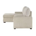 9605BE*2LCRL 2-Piece Sectional with Left Chaise and  Drop-Down Cup holders, Storage Pouch, Pull-out Bed and Hidden Storage - Image 3