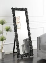 MCKAY 24 X 63 INCH ACRYLIC FRAME STANDING MIRROR SMOKEY GREY - Image 2