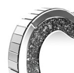 EUSTON HEART SHAPED VANITY MIRROR SILVER - Image 7