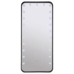 CANTON 32 X 71 INCH LED STANDING MIRROR WITH SPEAKERS BLACK - Image 4
