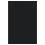 AIDEEN 32 X 47 INCH ACRYLIC CRYSTAL WALL MIRROR SILVER - Image 4
