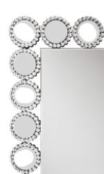 AGHES 24 X 62 INCH WALL MIRROR WITH LIGHTING SILVER - Image 6
