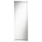SOLINE 22 X 61 INCH FRAMED STANDING FLOOR MIRROR SILVER - Image 3