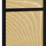 PEARCE 4-PANEL BAMBOO ROOM DIVIDER FOLDING SCREEN NATURAL - Image 5