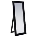 CADENCE TEMPERED GLASS FULL LENGTH STANDING MIRROR BLACK OAK