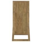 CADENCE TEMPERED GLASS FULL LENGTH STANDING MIRROR MANGO - Image 4