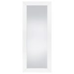 CADENCE TEMPERED GLASS FULL LENGTH MIRROR WHITE HIGH GLOSS - Image 3
