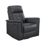 9620BLK-1 Swivel Glider Reclining Chair - Image 2