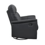 9620BLK-1 Swivel Glider Reclining Chair - Image 3