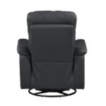 9620BLK-1 Swivel Glider Reclining Chair - Image 5