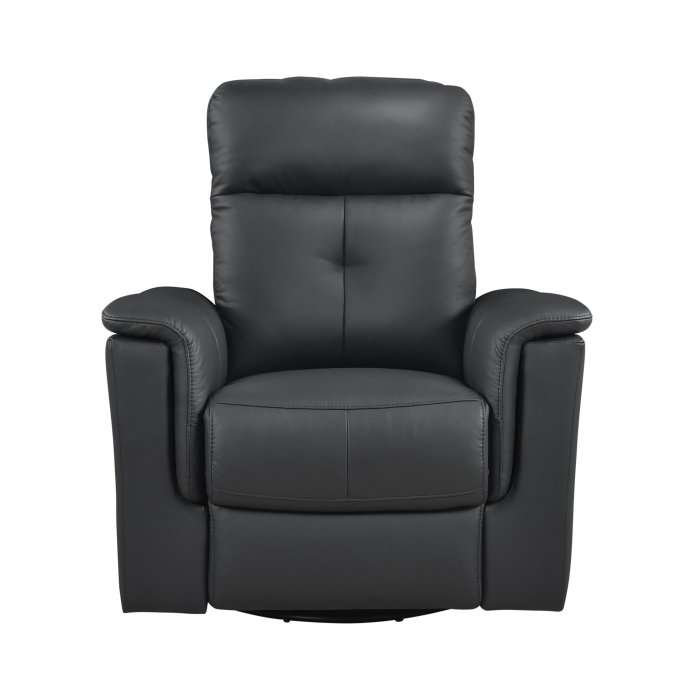 9620BLK-1_noBG___l.jpg 9620BLK-1 Swivel Glider Reclining Chair - Image 1