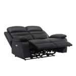 9628BLK-2PW Power Double Reclining Love Seat - Image 4