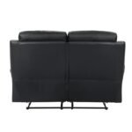 9628BLK-2 Double Reclining Love Seat - Image 3