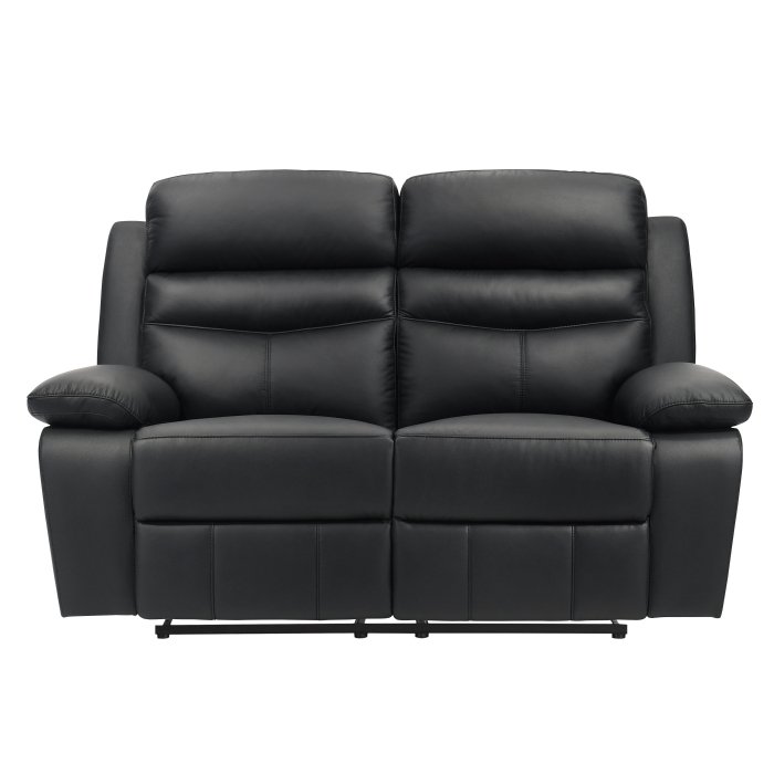 9628BLK-2_noBG___l.jpg 9628BLK-2 Double Reclining Love Seat - Image 1