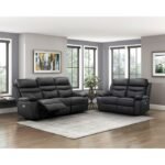 9628BLK-3PW Power Double Reclining Sofa - Image 7
