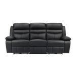 9628BLK-3PW Power Double Reclining Sofa