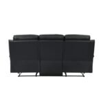 9628BLK-3 Double Reclining Sofa - Image 3