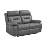 9629DGY-2PW Power Double Reclining Love Seat - Image 2