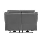 9629DGY-2PW Power Double Reclining Love Seat - Image 3