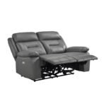 9629DGY-2PW Power Double Reclining Love Seat - Image 4