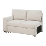 9630BE*32LRC Sectional with Right Chaise, Pull-out Bed, Hidden Storages and Shelves, Charging Ports - Image 8