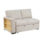 9630BE*32LRC Sectional with Right Chaise, Pull-out Bed, Hidden Storages and Shelves, Charging Ports - Image 7