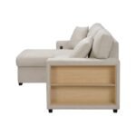 9630BE*2LC2R Sectional with Left Chaise, Pull-out Bed and Hidden Storage, Charging Ports - Image 4