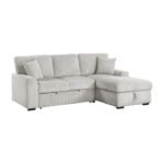 9633MNB*22LRC 2-Piece Sectional with Pull-out Bed, Right Chaise and Hidden Storage - Image 2