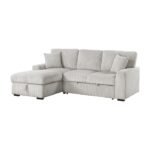 9633MNB*2LC2R 2-Piece Sectional with Pull-out Bed, Left Chaise and Hidden Storage - Image 2